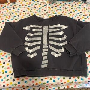 Skeleton Zara sweatshirt for boys